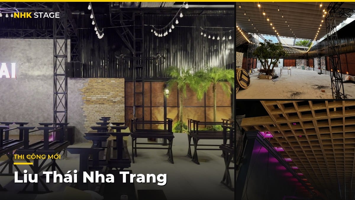 Thi công âm thanh ánh sáng Bar Club Lounge tại Nha Trang - NHK Stage