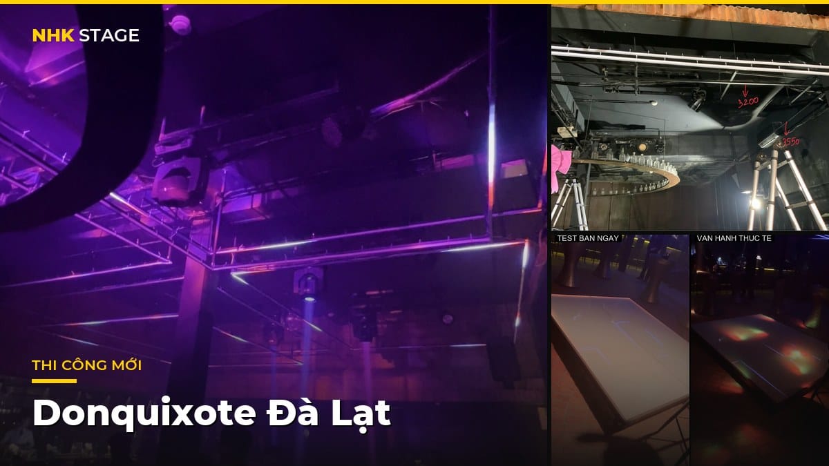 Thi Công LED Madrix Donquixote Đà Lạt | NHK Stage