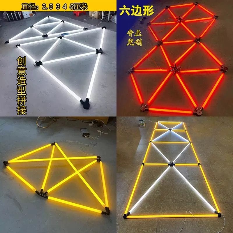Mood board ý tưởng thiết kế LED Madrix 3D FOMO Beer Club Đà Nẵng - ảnh 5/12