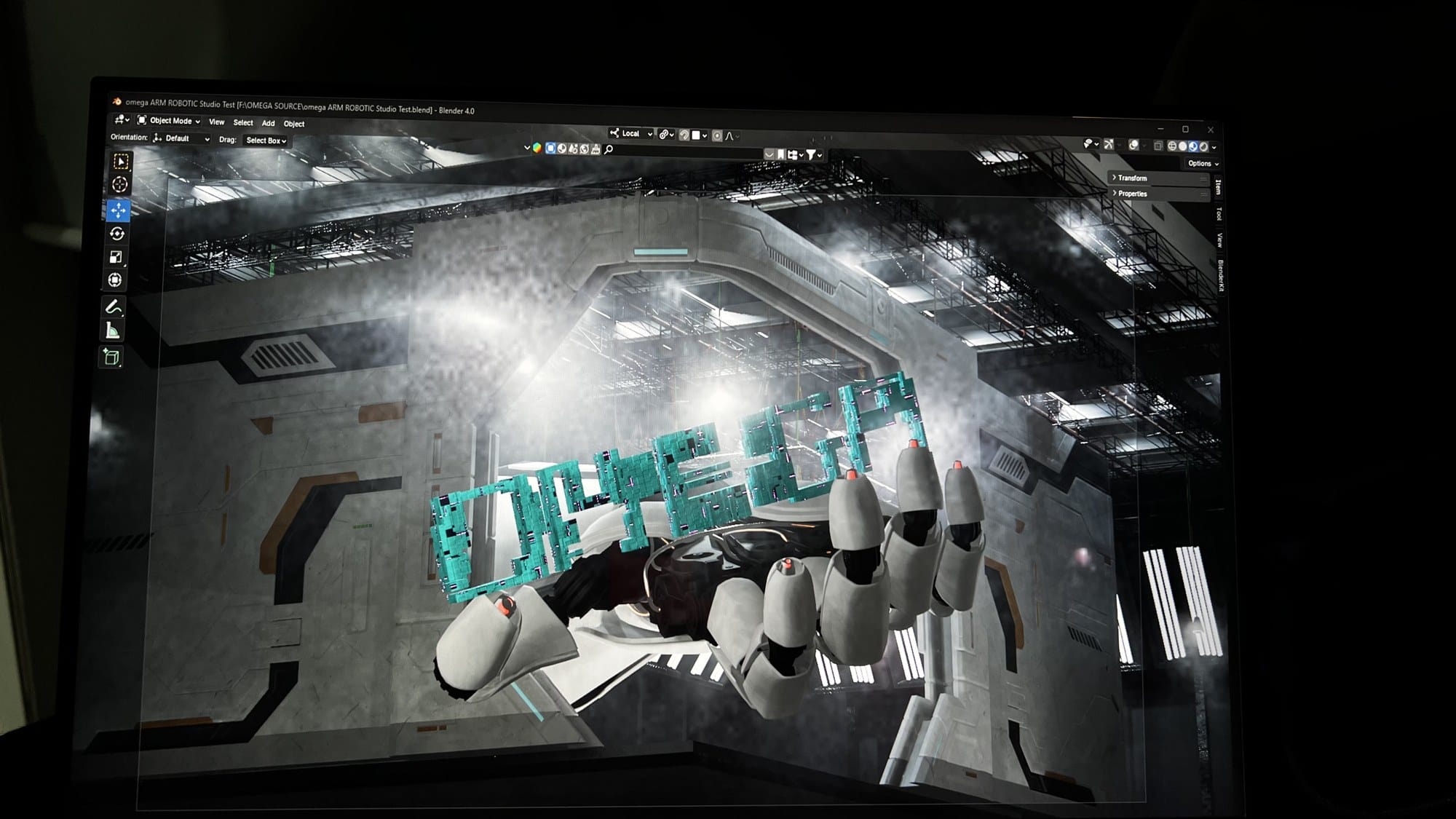NHK Stage sản xuất visual 3D chuyên dụng cho màn hình LED Omega Club Đà Lạt bằng phần mềm dựng hình 3D